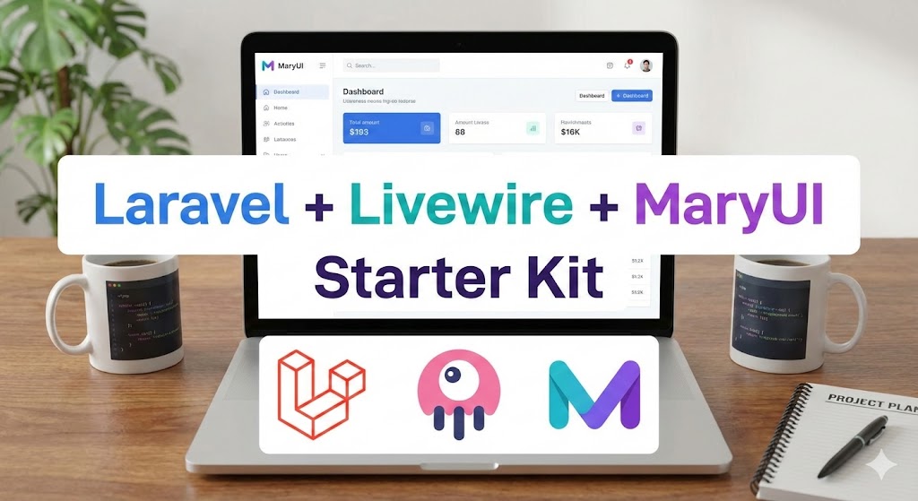 Laravel Starter Kit Livewire + MaryUI